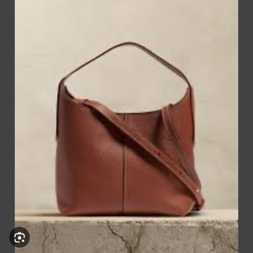 Banana Republic Mini Slouchy Vida Tote Bag - Brown